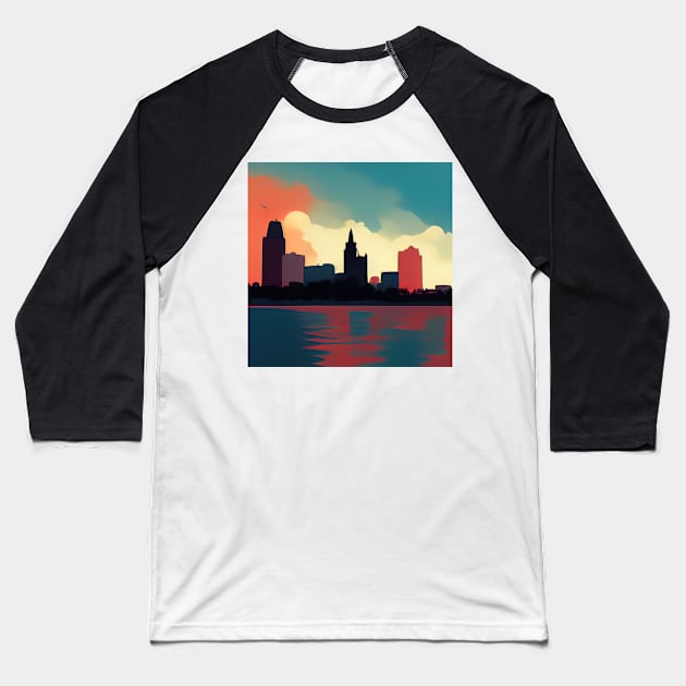 Milwaukee | Comics Style Baseball T-Shirt by ComicsFactory